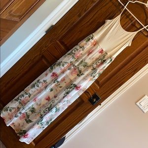 Floral maxi dress